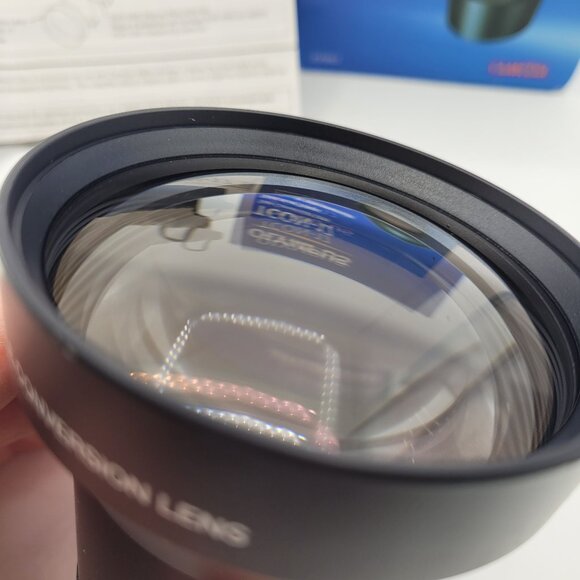 NOS Olympus TCON-17 1.7X Telephoto Conversion 200862 Lens 55mm for C-5050 C-4000 - Picture 7 of 11